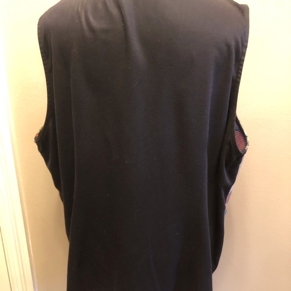 Vintage Venezia Jeans Route 66 Tapestry Style Vest Size 18/20 - Picture 8 of 10